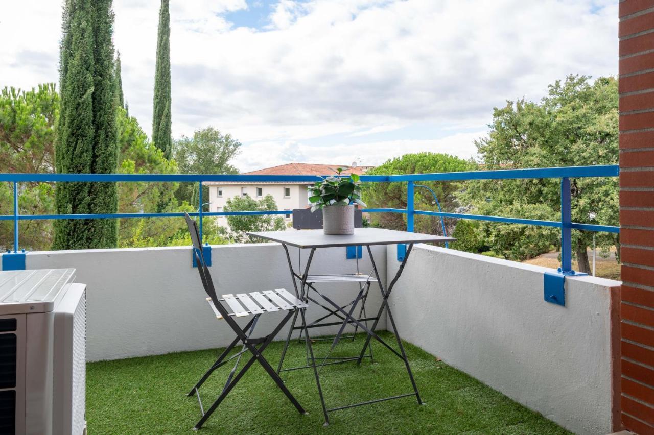 L'Airbusien - Terrasse Et Parking - Airbus A Cote Διαμέρισμα Colomiers Εξωτερικό φωτογραφία