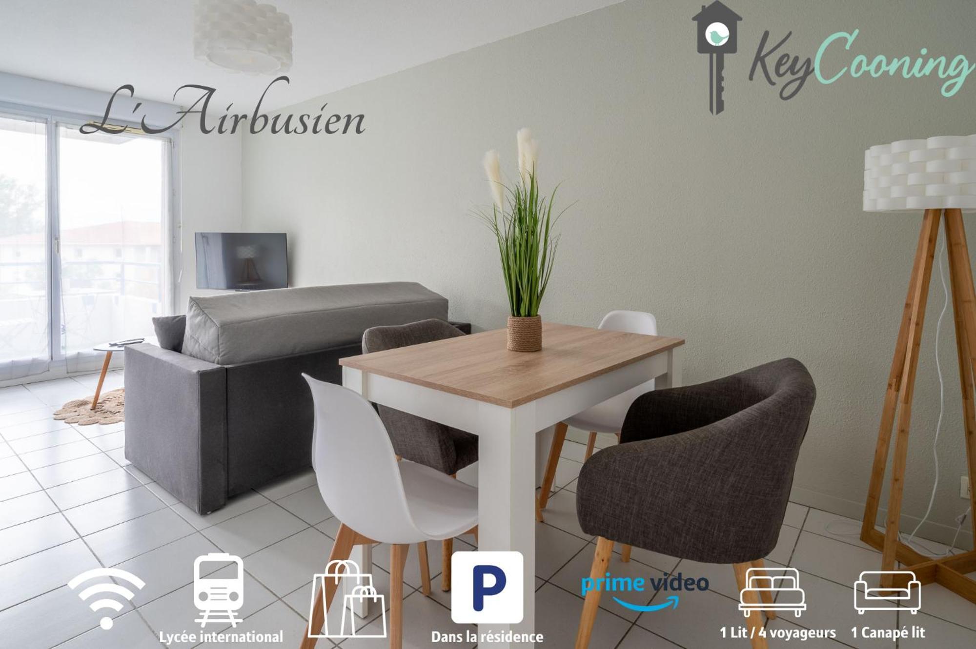 L'Airbusien - Terrasse Et Parking - Airbus A Cote Διαμέρισμα Colomiers Εξωτερικό φωτογραφία
